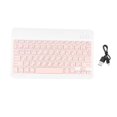 thumbnail image 2 of lionlar Universal Wireless Multi-Device Bluetooth 5.1 Portable Keyboard Japanese Keycaps pink, 2 of 9