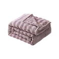 thumbnail image 2 of Tyidzon Throw Blanket Solid Colour Flannel Rabbits Hair Blanket Nap Cover Blanket Heavy Sofa Blanket Velvet Blanket, 2 of 8