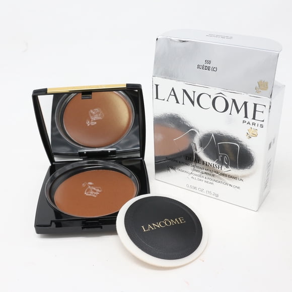 Lancome Dual Finish Multi-Tasking Powder Foundation 0.67oz 550 Suede (C) New