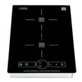 thumbnail image 3 of Pinnacle Appliances Stove BIC 132 Induction Cooktop; Black; 13 Inch Width; Electronic Ignition; 1800 Watt; 2 Burner; Built-In Touch Control; Independent Timer For Each Burner, 3 of 5