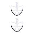 thumbnail image 3 of tamizeot Edge Beater Paddle With Flexible Silicone Edge Metal Stand Mixer Flexible Baking Tool Home Machine Replacement 18*18CM 2Set, 3 of 6