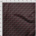 thumbnail image 4 of oneOone Cotton Flex Maroon Fabric Text Fabric For Sewing Printed Craft Fabric By The Yard 40 Inch Wide, 4 of 5