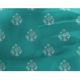 thumbnail image 4 of oneOone Georgette Viscose Fabric Floral Block Print Fabric By The Yard 42 Inch Wide, 4 of 4