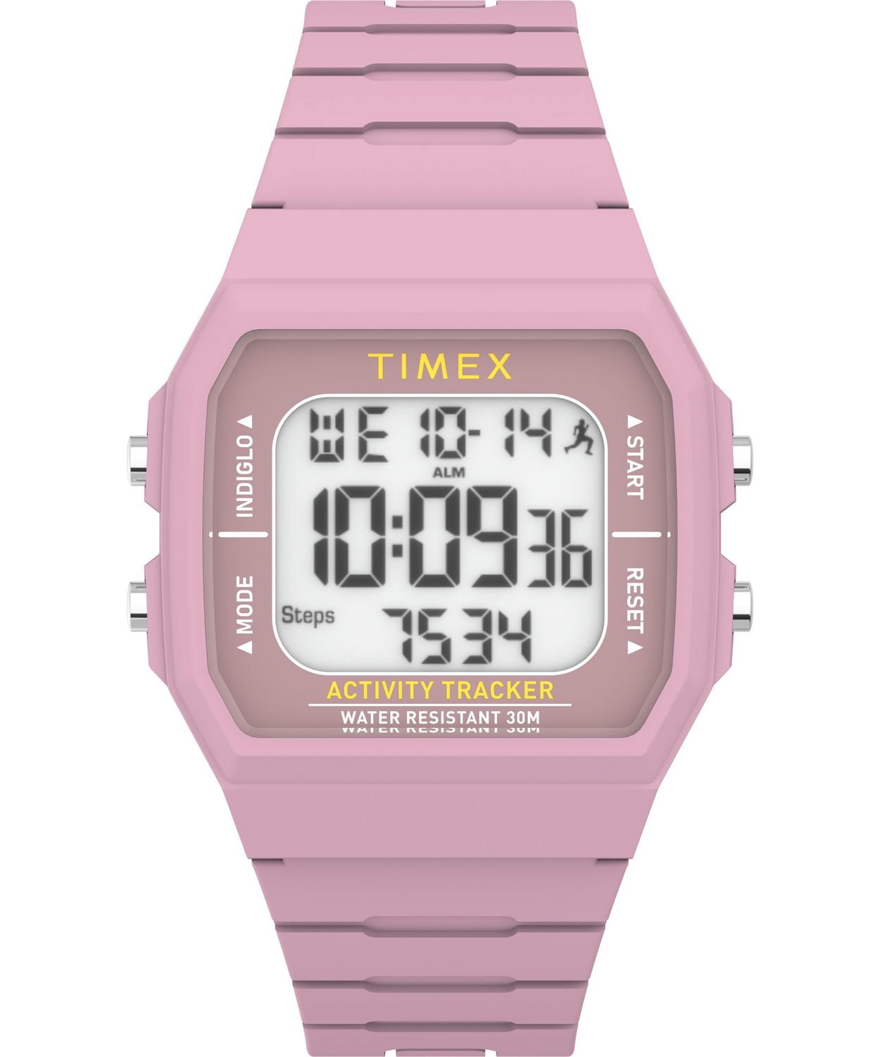 Timex 40mm Step & Activity Tracking Silicone Strap Watch