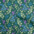 thumbnail image 1 of oneOone Tissu Polyester Spandex Vert Foncé Tissu Floral pour Robe Tissu Imprimé Tissu au Mètre 56 Pouces de Large, 1 of 4