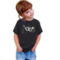 thumbnail image 4 of Hfolob Hauts pour Filles Garçon Fille Mode Décontractée Imprimé Col Rond Ample Manches Courtes T-Shirt Haut T-Shirts pour Enfants, 4 of 4
