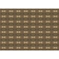 thumbnail image 1 of Ahgly Company Tapis d'Intérieur Lavables en Machine, Rectangulaires Transitionnels, Brun Cuivre, 7' x 9', 1 of 7