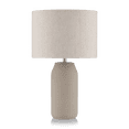 thumbnail image 1 of Bouclair Lampe de Table en Céramique à Motif Taupe, 1 of 7