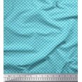 thumbnail image 1 of Soimoi Poly Georgette Fabric Diagonal Line Geometric Decor Fabric Printed Yard 42 Inch Wide, 1 of 3