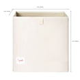 thumbnail image 2 of 3 Sprouts Cube de Rangement Pliable en Tissu pour Enfants, Panier à Jouets Souples, Éléphant, 2 of 4