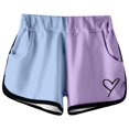 thumbnail image 4 of Hiiyo Ensembles d'Été pour Petites Filles, T-Shirt à Manches Courtes à Blocs de Couleur et Short, Tailles 6-7a, 4 of 4