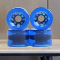 thumbnail image 4 of 4 Pieces Skateboard Wheels High Performance Roller 78A Hardness Accessories Dark Blue, 4 of 8