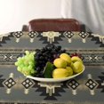 thumbnail image 4 of Aztec Tablecloth, Ethnic Tribal Geometric Design Rustic Native Washble Table Cover for Dinning Kitchen Farmhouse Party Decor 60""x120"", 4 of 5