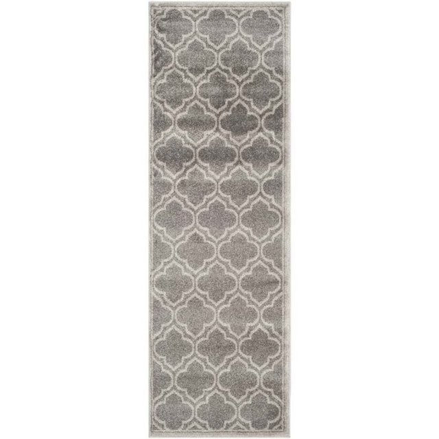 Safavieh Amherst Grey Indoor Outdoor Rug - 2'3" x 15'