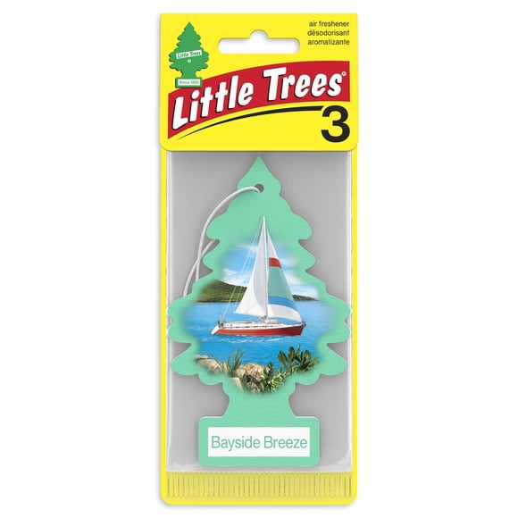 LITTLE TREES air freshener Bayside Breeze 3-Pack