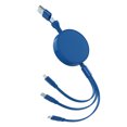 thumbnail image 1 of Transemion 5-In-1 Portable USB Charging Cable Charging Cables 1.1 Long, Fast Charging Cable 100W Charging, Cable Compatible blue, 1 of 6