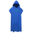 thumbnail image 1 of Yingyy Bathrobe Windproof Fast Drying Replacement Short Swimming Robe Sleeve Men Women Hooded Solid Color Beach Seaside Pool Swimming Robe Dark Blue, 1 of 9
