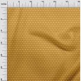 thumbnail image 3 of oneOone Viscose Jersey Gamboge Yellow Fabric Asian Block Craft Projects Decor Fabric Printed By The Yard 60 Inch Wide, 3 of 4
