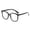 black, variant on Square blue light glasses men and women UV blocking computer glasses transparent lens glasses