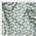 thumbnail image 4 of Soimoi White Poly Georgette Fabric Crabs Ocean Print Sewing Fabric Yard 52 Inch Wide, 4 of 6