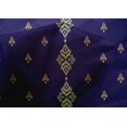 thumbnail image 4 of oneOone Coton Soie Tissu Rayé & Tissu Imprimé Ikat Tourbillon 1 Yard 42 Inch Wide, 4 of 4