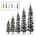 thumbnail image 2 of vidaXL Christmas Tree Decoration Slim Artificial Half Xmas Tree with Stand, 2 of 6