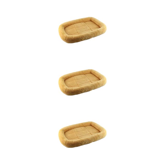 Decodeary Variety Of Colors Available For Cute And Practical Cat Bed Durable tan S,38*28cm 3Set