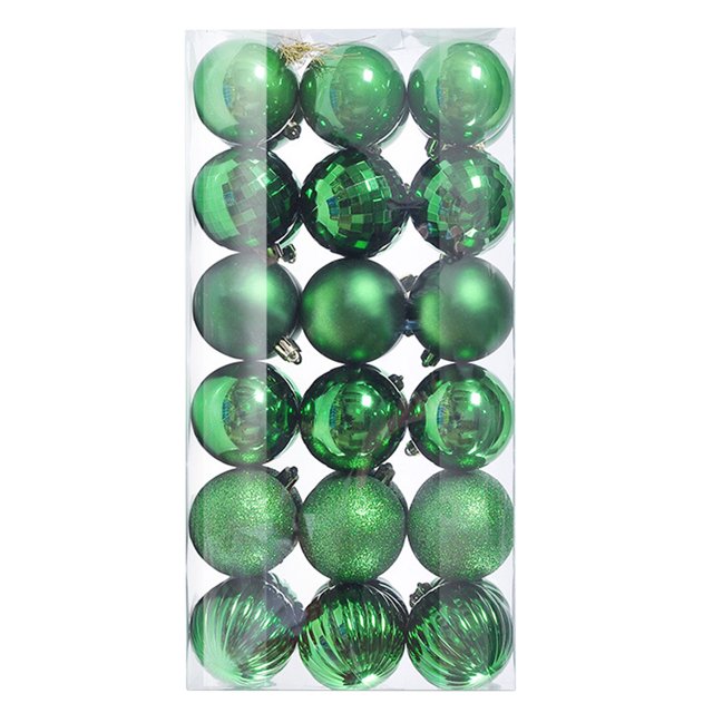 Agiferg 36PCS Christmas Xmas Tree Ball Bauble Hanging Home Party Ornament Decor 6CM