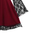 thumbnail image 5 of Jsaierl Costume Renaissance pour Femmes Vintage Médiéval Élégant Gothique Robes Maxi Cosplay Fête Steampunk Robe de Bal Robe Chemise, 5 of 5