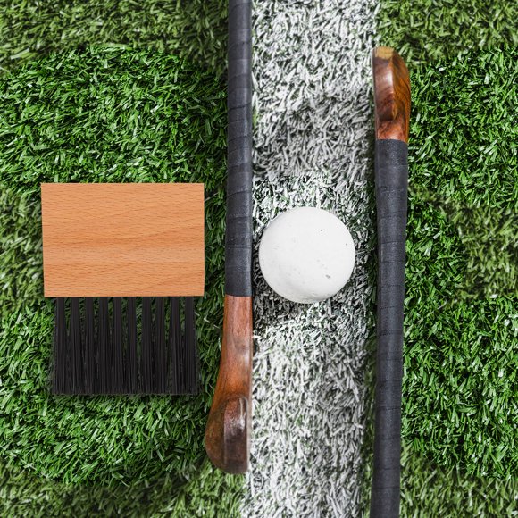 FUTUREORYY Brosse pour Plaque de Baseball et de Softball à Domicile avec Poils Flexibles pour Arbitre