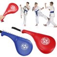 thumbnail image 4 of VONKY Children Taekwondo Kick Pad Target Karate Boxing Kids Training Practise Leather Hitting Target, 4 of 4