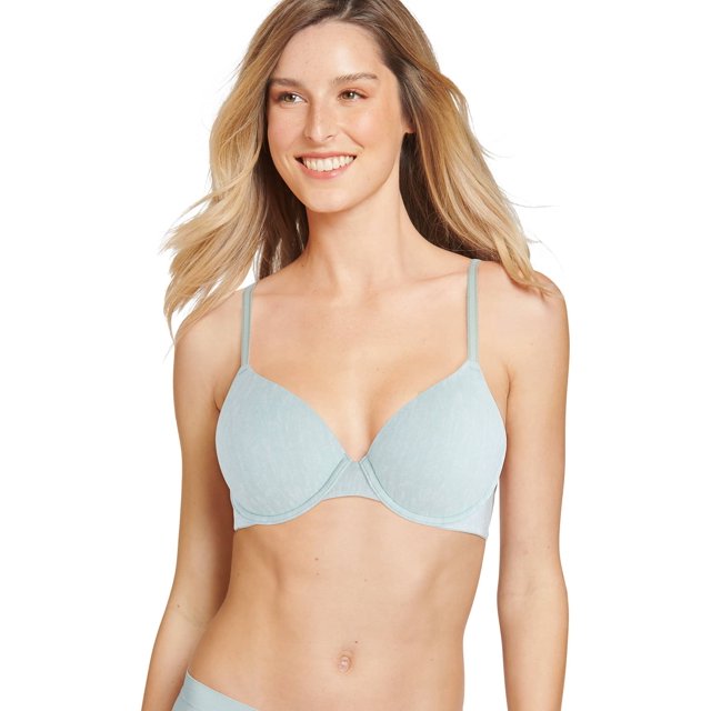 Jockey Smooth & Sleek Microfiber Demi Coverage Underwire T-Shirt Bra