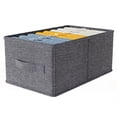 thumbnail image 2 of MesaSe Foldable Closet Organizer Bins Storage Bins Organizer Containers for Shelves Home Office Clothes, 2 of 4