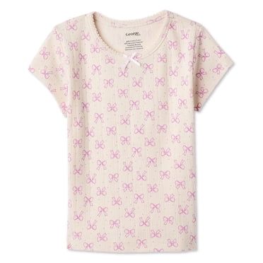 T-shirt en tricot pointelle George pour petites filles