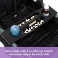 thumbnail image 3 of Baby Trend Quest PLUS 2-in-1 Stroller Wagon for infants to toddlers with drop-down side bar-converts to bench; 30% more compact fold; 110 lb capacity, 3 of 9