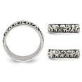 thumbnail image 2 of Ladies Antiqued Elephants Ring in Sterling Silver, 2 of 4