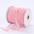 thumbnail image 1 of TopLLC Velours 1 cm Ribbon Flocage Ribbon Velours Bijoux Bricolage Ribbon Accessoires Nœud Ribbon 50 Yards, 1 of 2