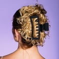 thumbnail image 3 of Gimme Extra Large Rectangle Claw Clip For Thick Hair, Black, 3 of 4