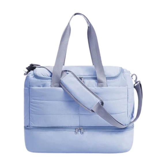 amagogo Sac de Voyage Fourre-Tout Sac de Gym Polyvalent pour Femmes pour Mise en Forme Entraînement Fin de Semaine Bleu