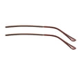 thumbnail image 3 of Milaget 2 Pcs Remplacement de Tempe Accessoires de Réparation Universel Cadre de Bras Confort Métal Brun, 3 of 9