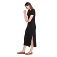 thumbnail image 4 of Robe t-shirt côtelée George pour femmes, 4 of 6
