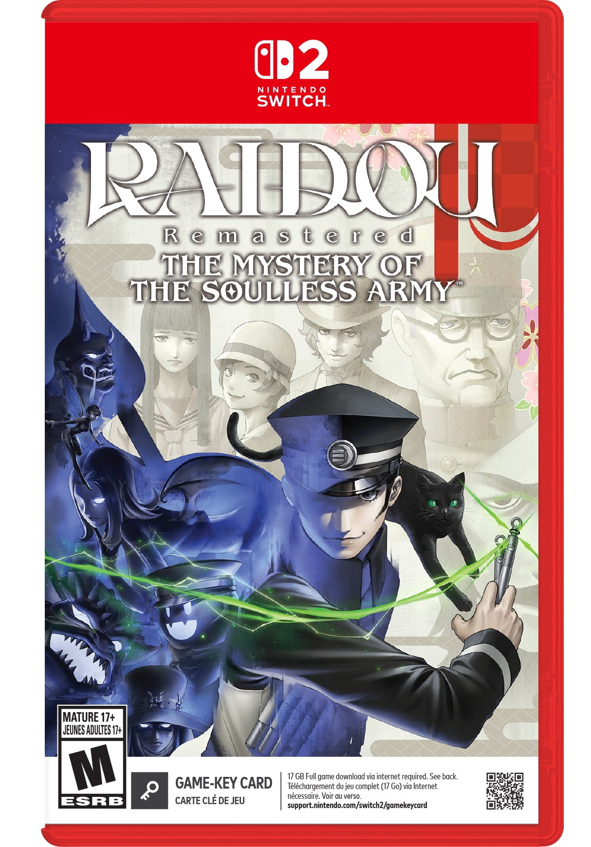 RAIDOU Remastered: The Mystery of the Soulless Army Nintendo Switch 2 (Game Key Card)