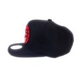 thumbnail image 2 of Mitchell and Ness Toronto Raptors Partial Claw Logo Red/Black Snapback Hat, 2 of 5