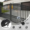 thumbnail image 3 of ALEKO Solar Powered Kit Swing Gate Operator for Dual Gates up to 1760 lb, 3 of 14