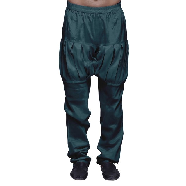 Atasi Mens Solid Santoon Readymade Pajama Ethnic Wear Adjustable Elastic Pants
