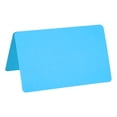 thumbnail image 1 of Unique Bargains Blank Greeting Cards,100pack Favor Decor Foldable Blank Card ,Blue Card Paper, 1 of 5
