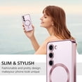 thumbnail image 2 of Magnetic Case Designed for Samsung Galaxy A56 - Compatible with Charging & Accessories (Rose Gold), 2 of 5