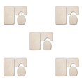 thumbnail image 3 of Transemion 3x Durable And Absorbent Bath Mat For Bathtub And Shower Designed To Last PJ210611-B001 5Set, 3 of 6