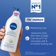 thumbnail image 2 of Lotion corporelle hydratante à l’aloès NIVEA pour les peaux sèches avec acide hyaluronique et aloe vera, 625 ml, 2 of 8