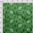 thumbnail image 3 of oneOone Rayon Green Fabric Asian Block Fabric For Sewing Printed Craft Fabric By The Yard 56 Inch Wide, 3 of 4